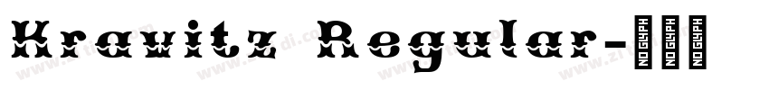 Kravitz Regular字体转换
